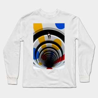 Bauhaus Vortex Long Sleeve T-Shirt